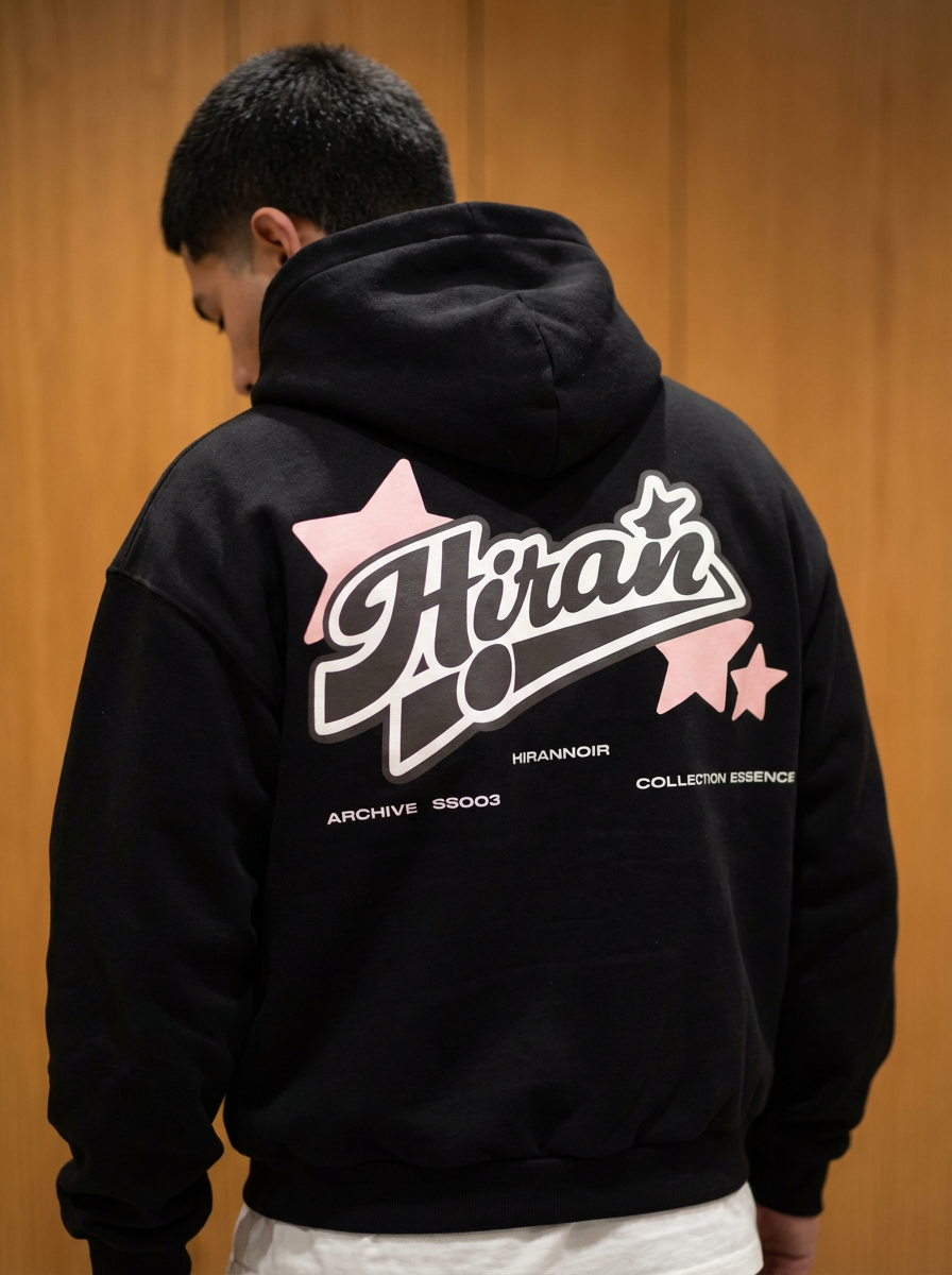 HODDIE STAR EMBLEM "OURESSENCE"