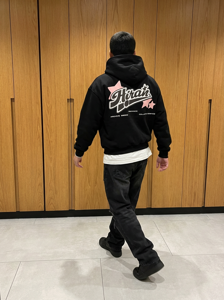 HODDIE STAR EMBLEM "OURESSENCE"