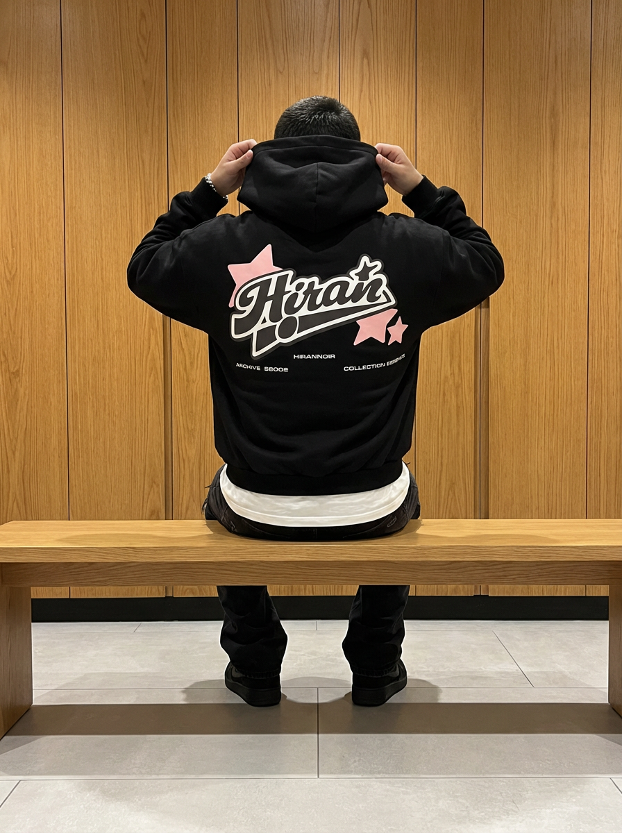 HODDIE STAR EMBLEM "OURESSENCE"